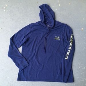 Navy blue Vineyard Vines hoodie